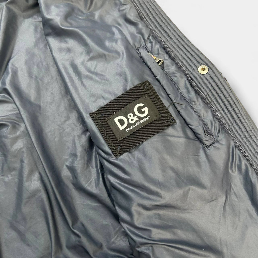 Dolce & Gabbana Padded Sport Navy Jacket