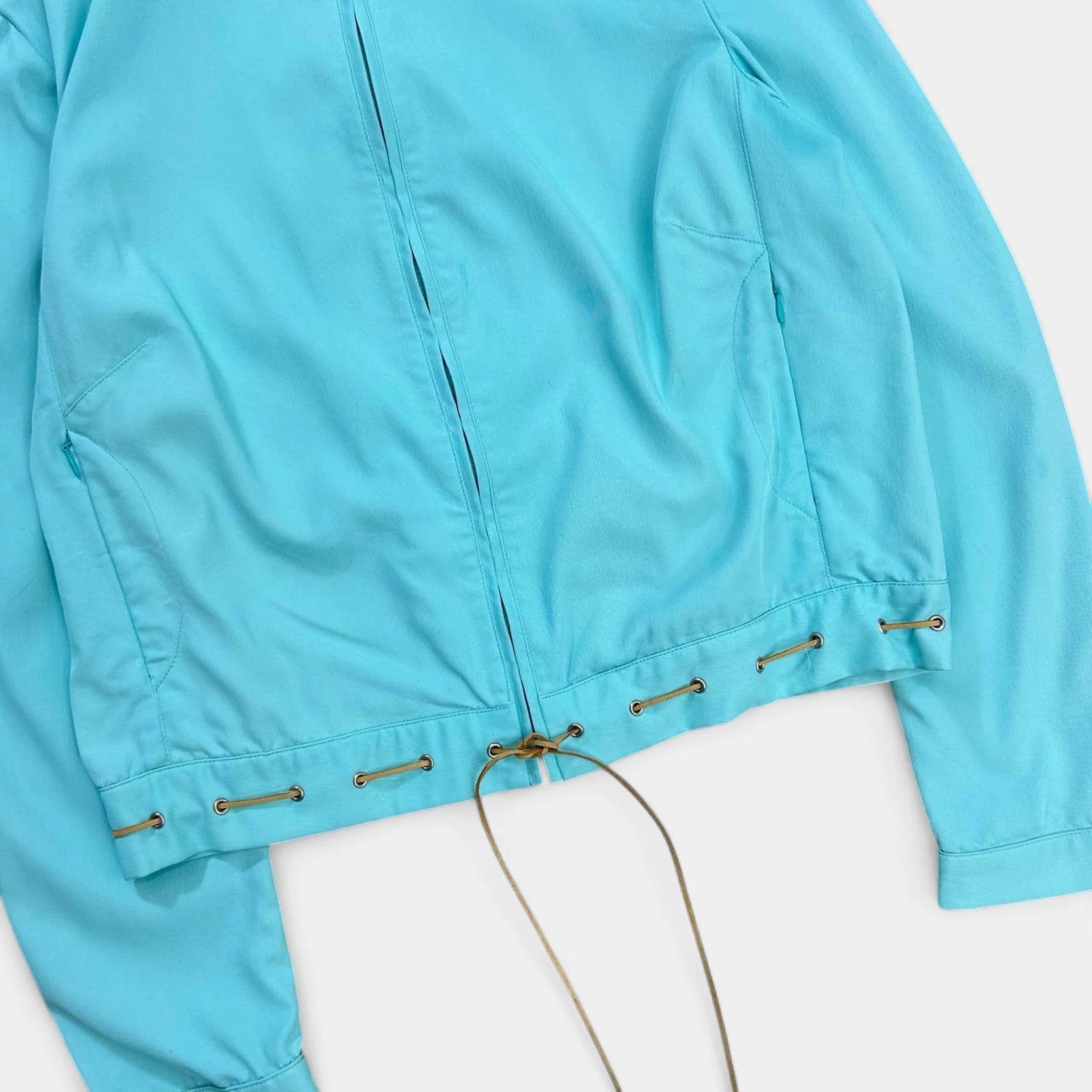 Gianfranco Ferré 2000's Blue Nylon Jacket
