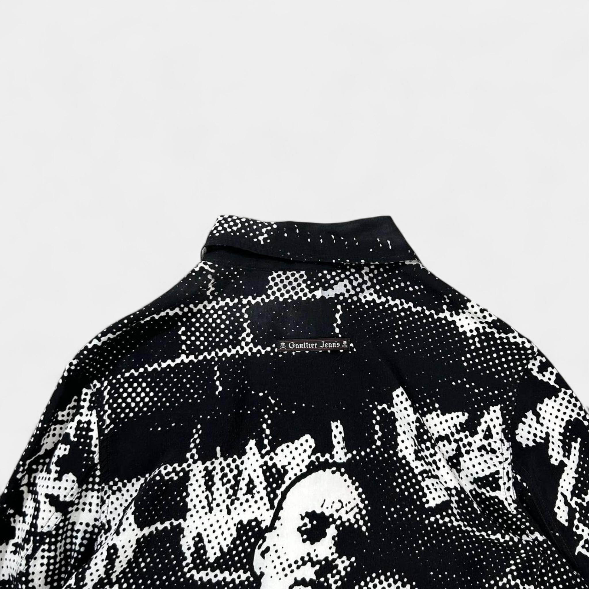 Jean Paul Gaultier 1997 "F*ck Racism" Print Shirt