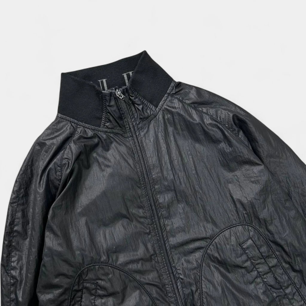 Armani Jeans Black Bomber Nylon Jacket