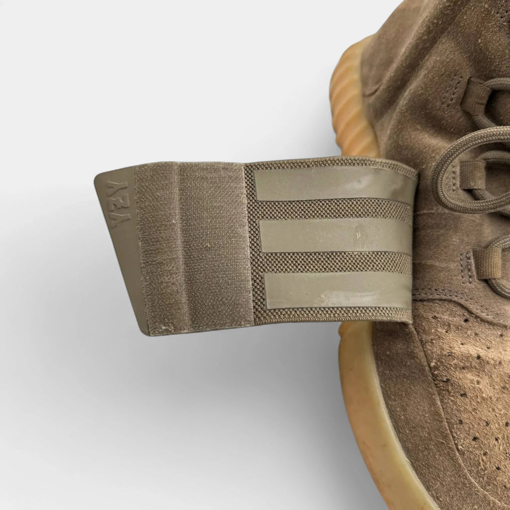 Adidas Yeezy Boost 750 2016 Chocolate Brown Suede High-Top Sneakers