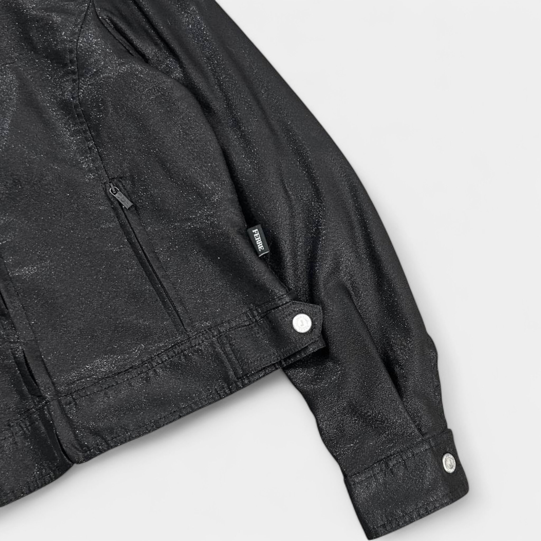 Gianfranco Ferré Black Glitter Jacket