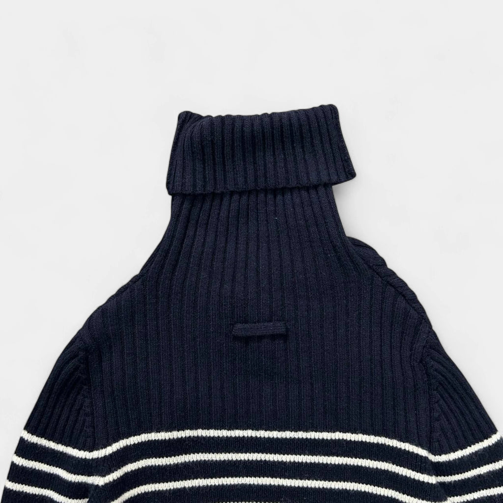 Jean Paul Gaultier Classic Striped Blue Sweater