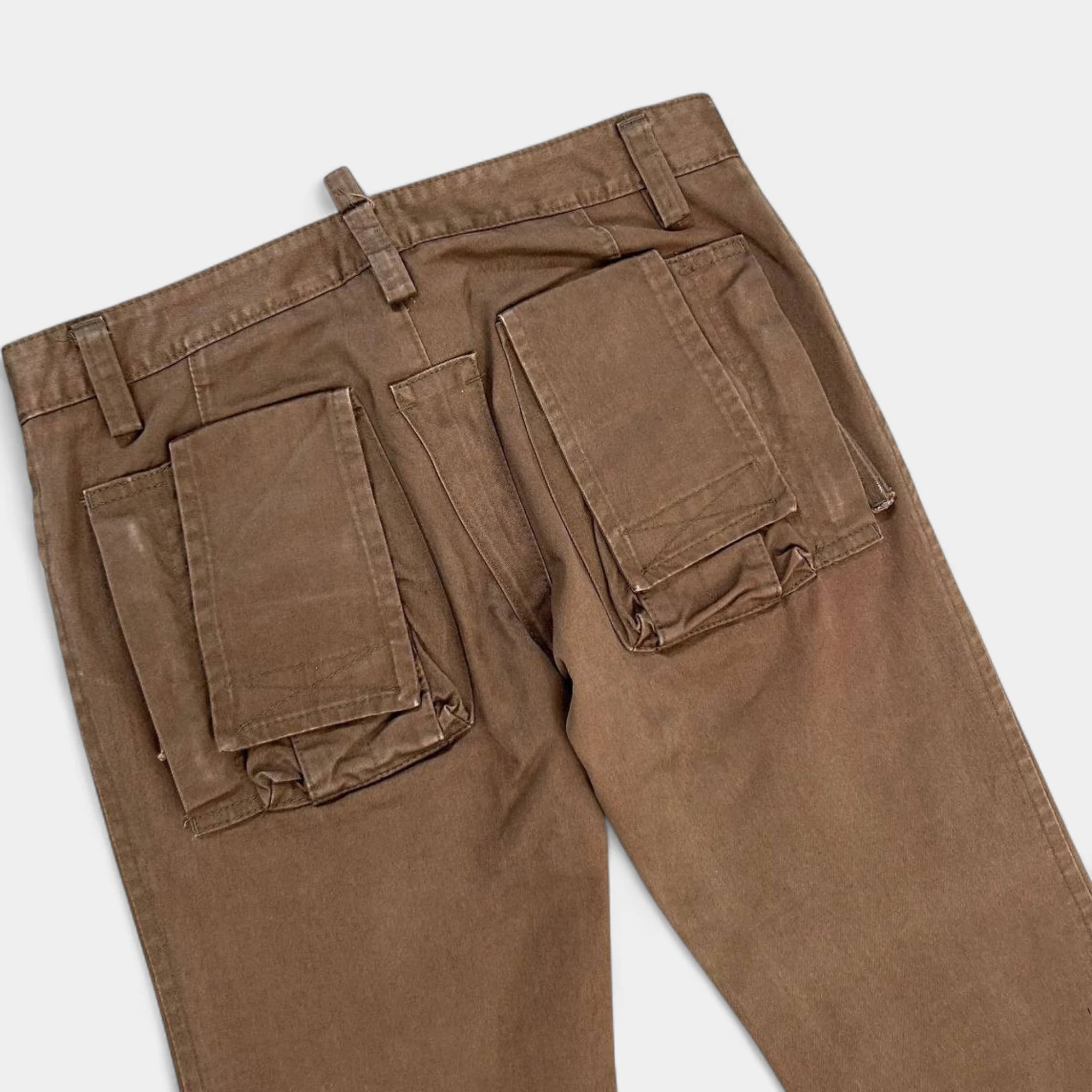 Dsquared Brown Cargo Pants