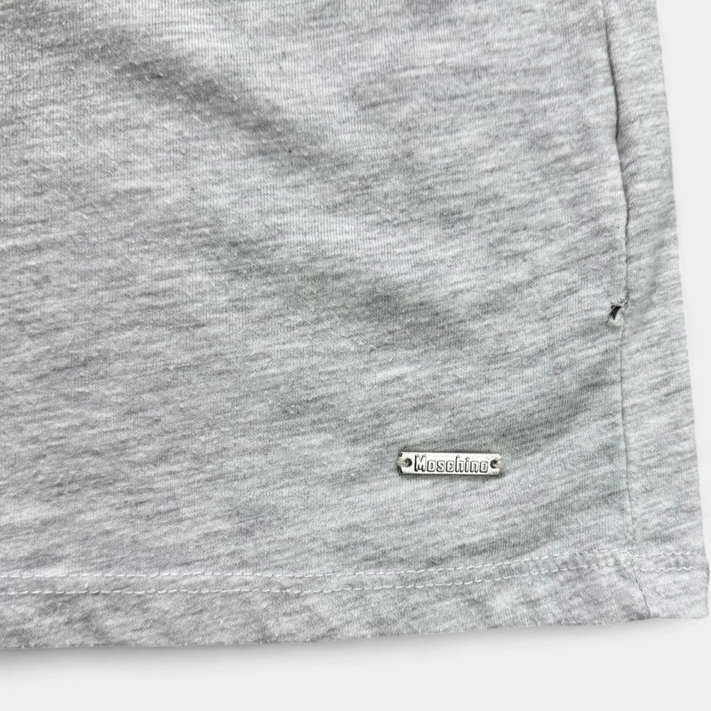 Love Moschino 2000s Grey 'I <3 Coke' Graphic T-Shirt