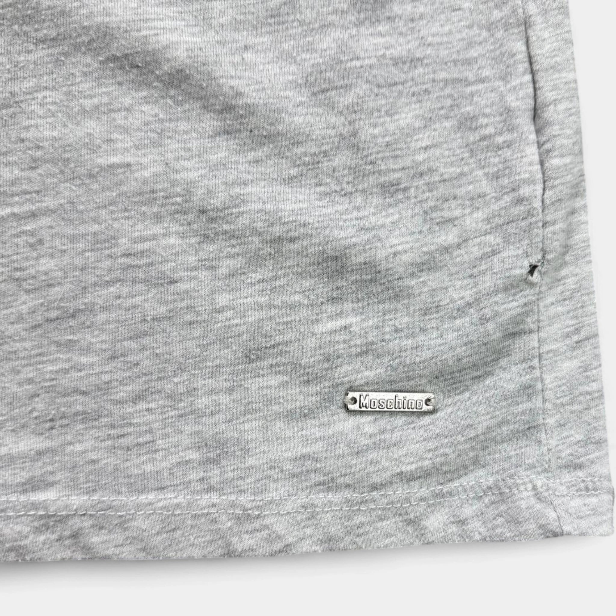 Love Moschino 2000s Grey 'I <3 Coke' Graphic T-Shirt