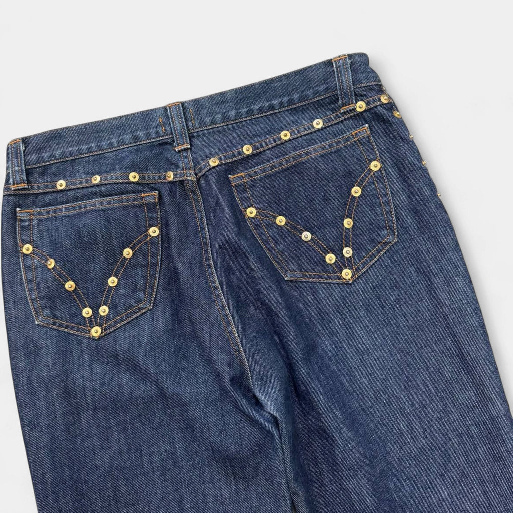 Dolce & Gabbana Studded Denim Jeans