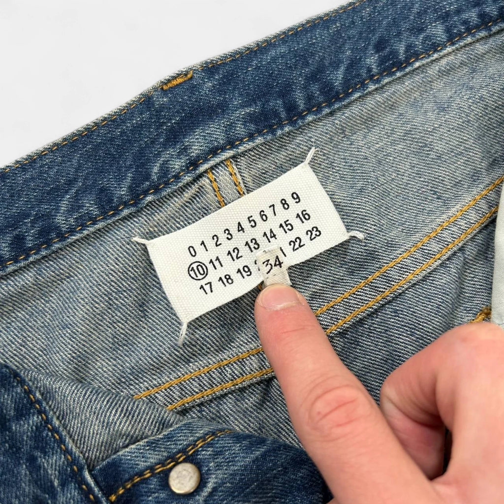 Maison Margiela MM10 Washed Blue Jeans