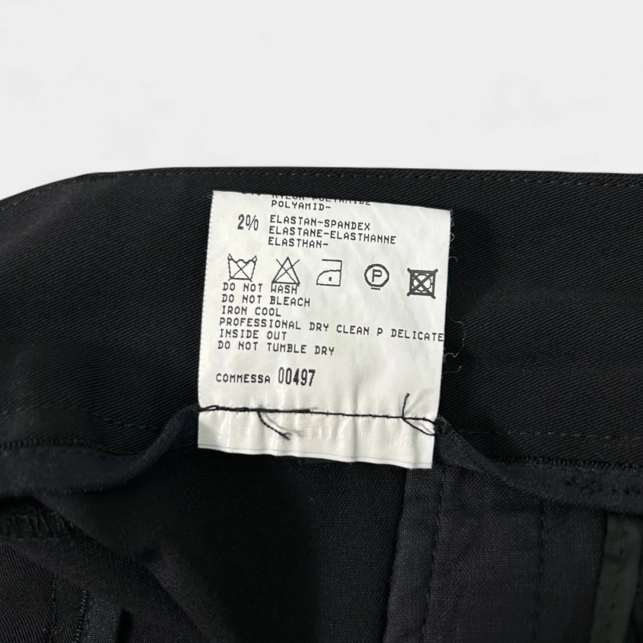 Marithé + François Girbaud Black Technical Style Pants