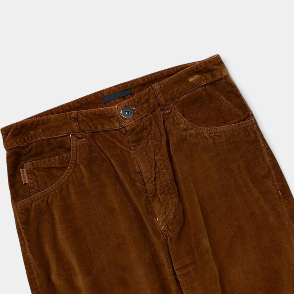 Prada Brown Denim Pants