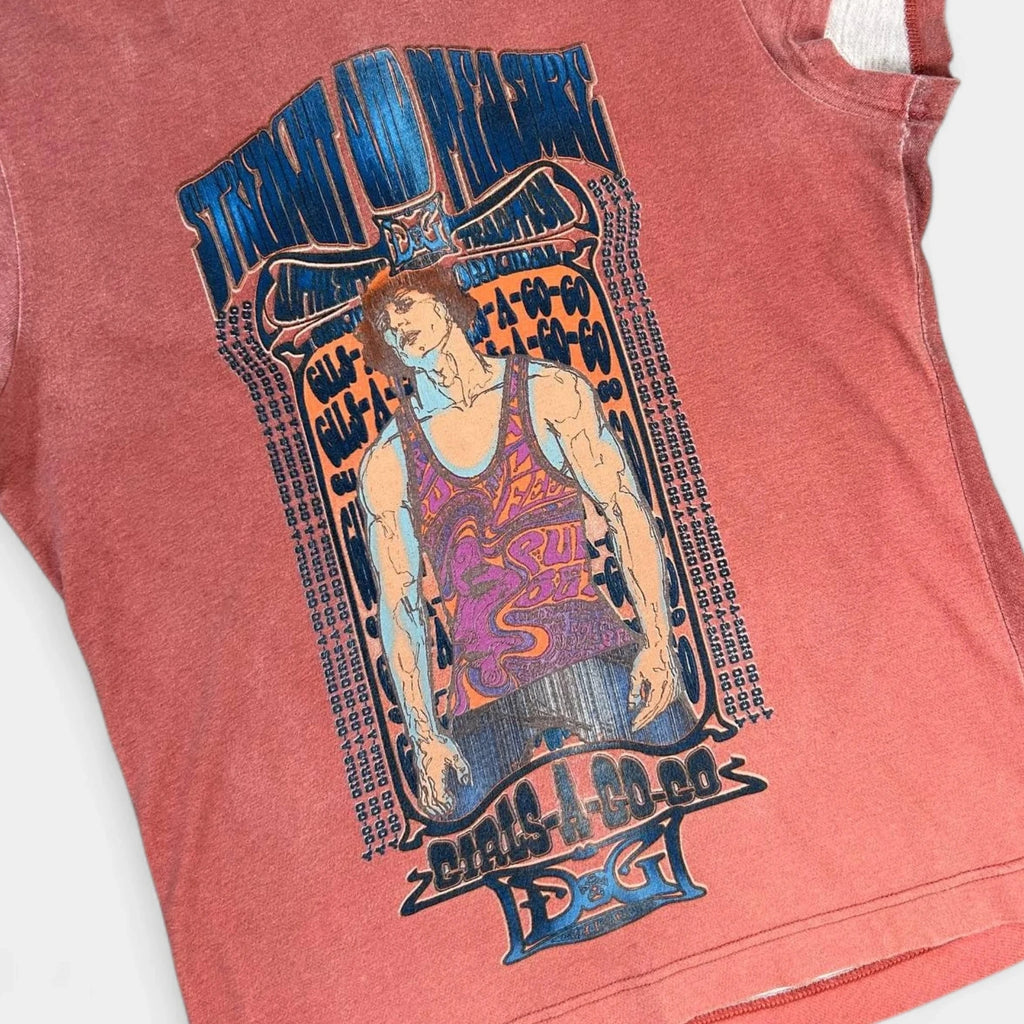 Dolce & Gabbana Red Gradient T-Shirt