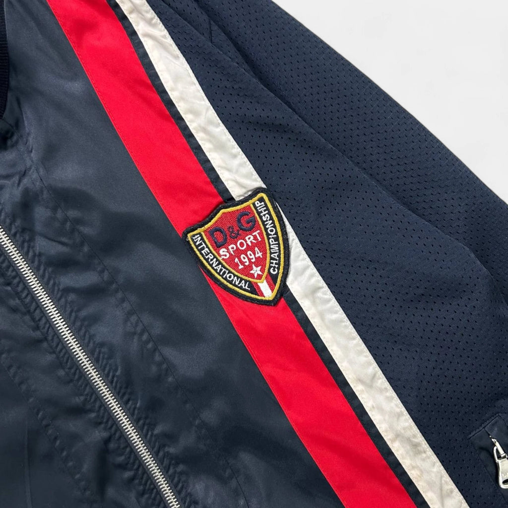 Dolce & Gabbana Sport Blue Nylon Jacket