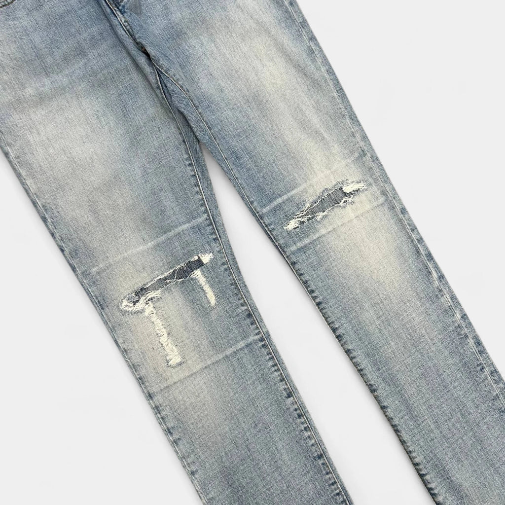 Saint Laurent D02 Blue Skinny Jeans