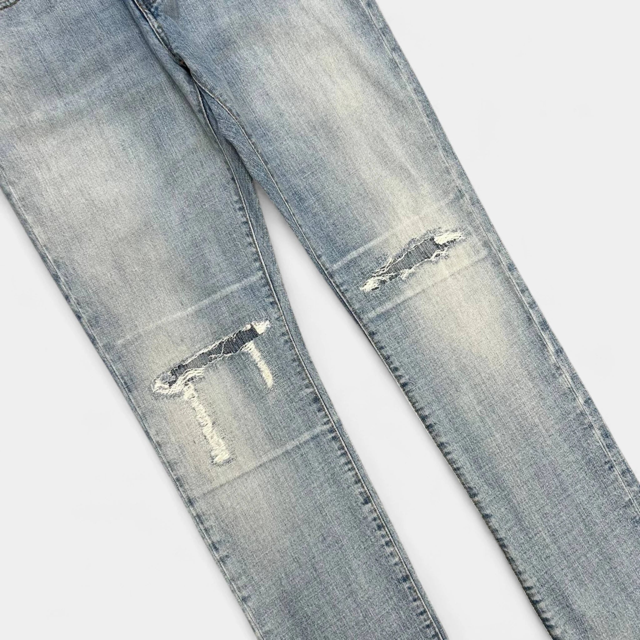 Saint Laurent D02 Blue Skinny Jeans