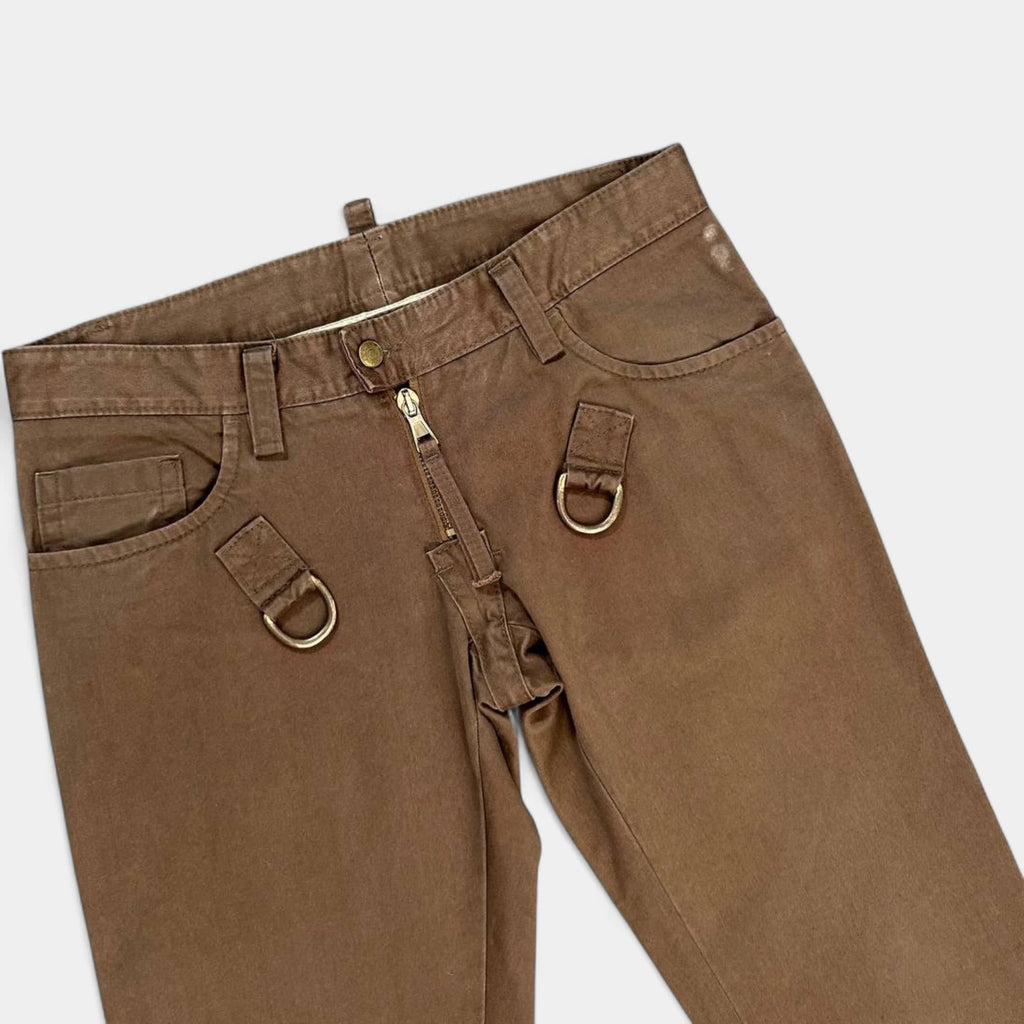 Dsquared Brown Cargo Pants