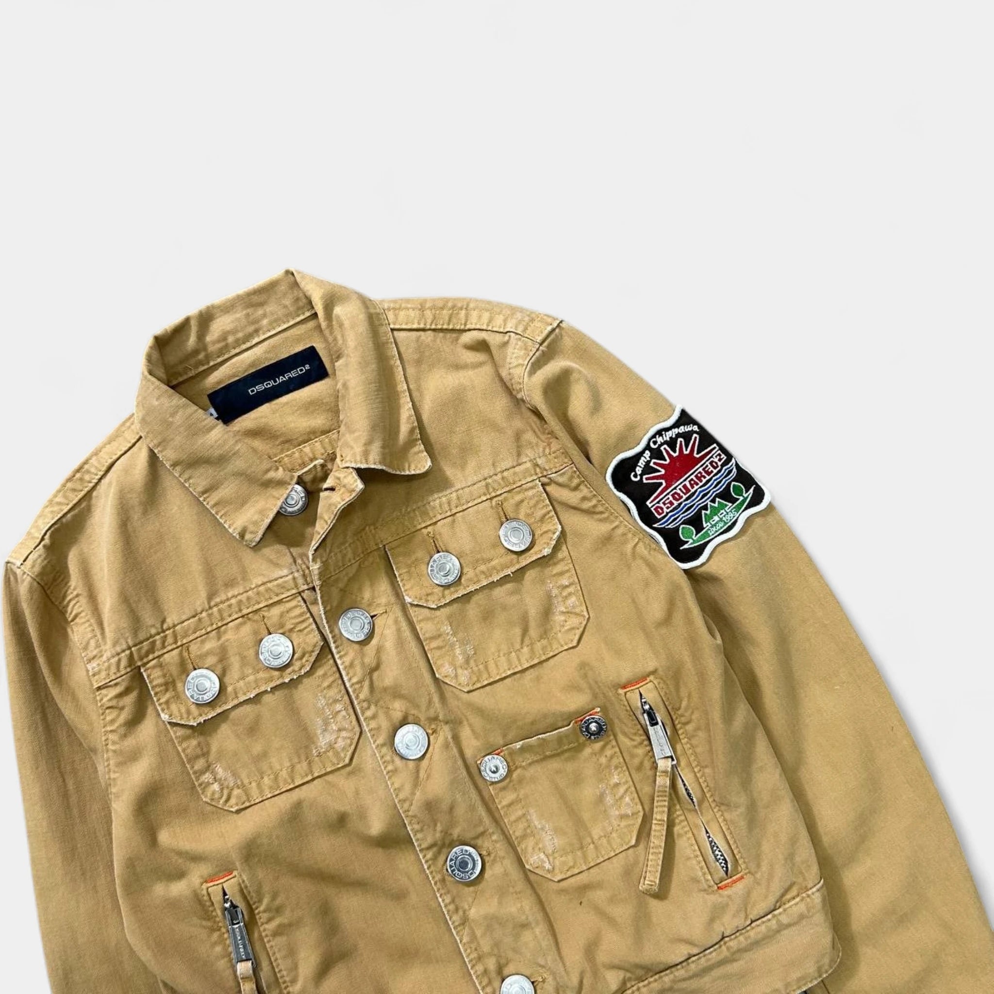 Dsquared2 Utility-Cargo Denim Jacket
