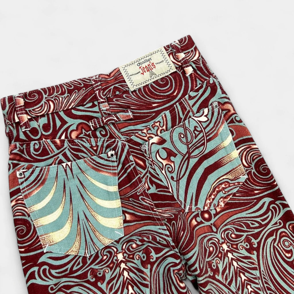 Jean Paul Gaultier 2000's Tribal Pattern Pants