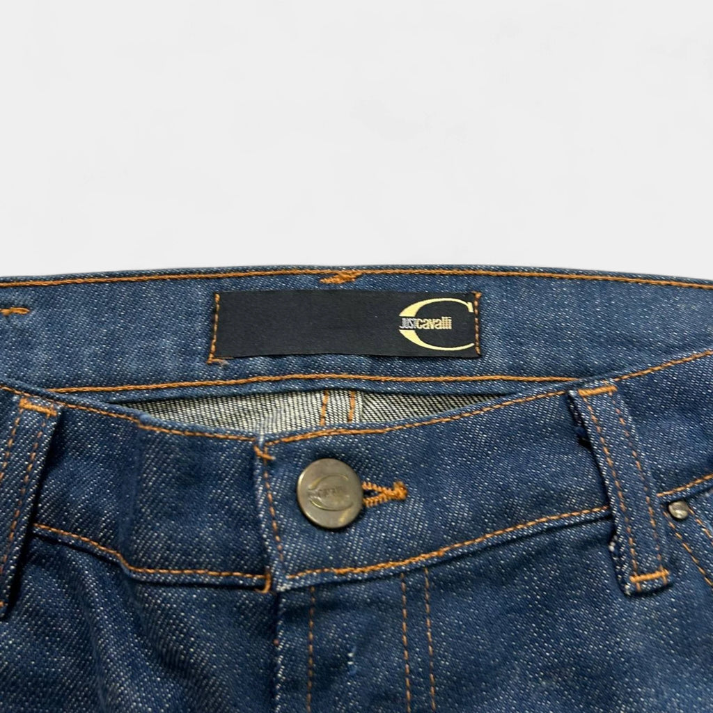 Just Cavalli Denim Flared Distressed Jeans