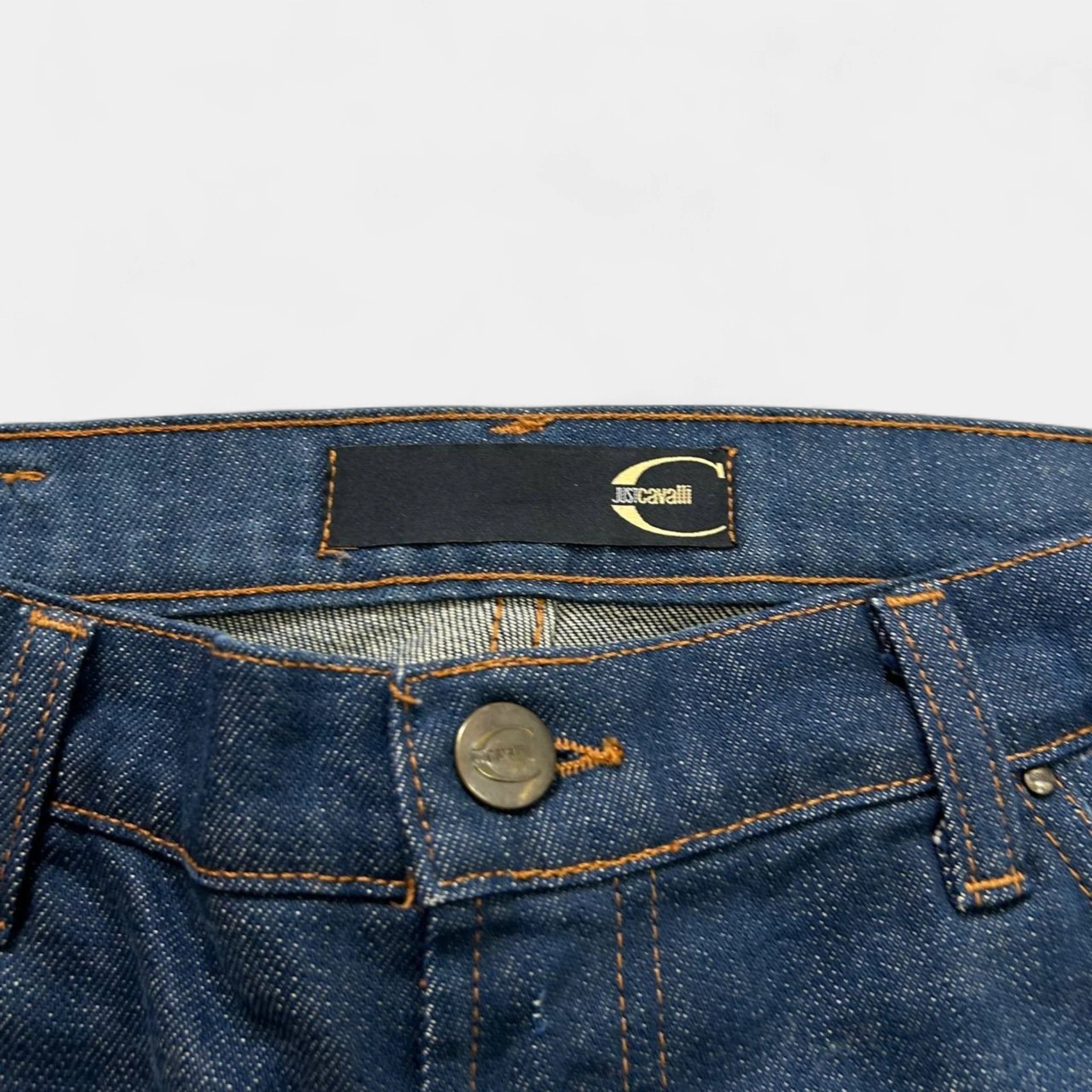 Just Cavalli Denim Flared Distressed Jeans