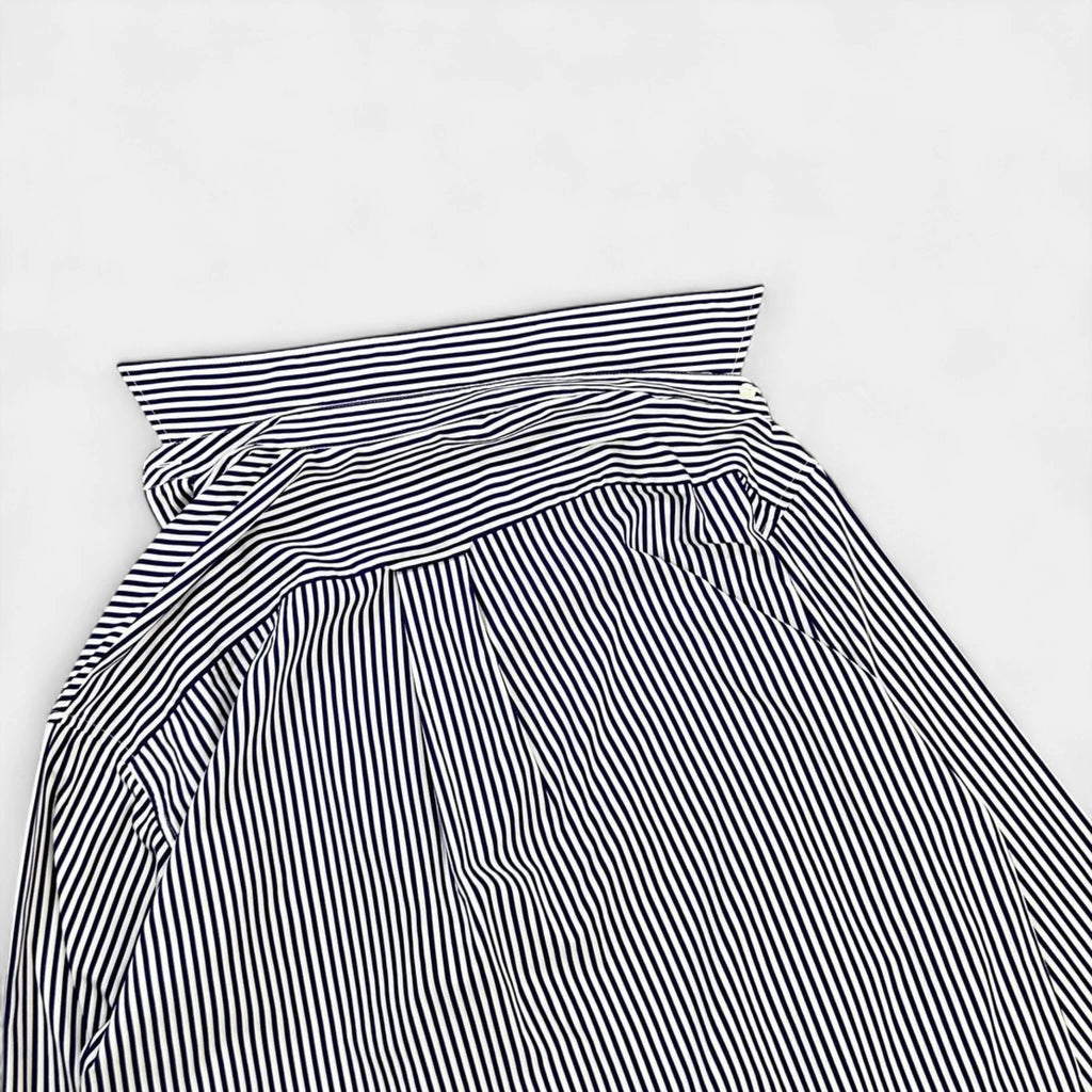 Balenciaga Asymmetric Striped Shirt