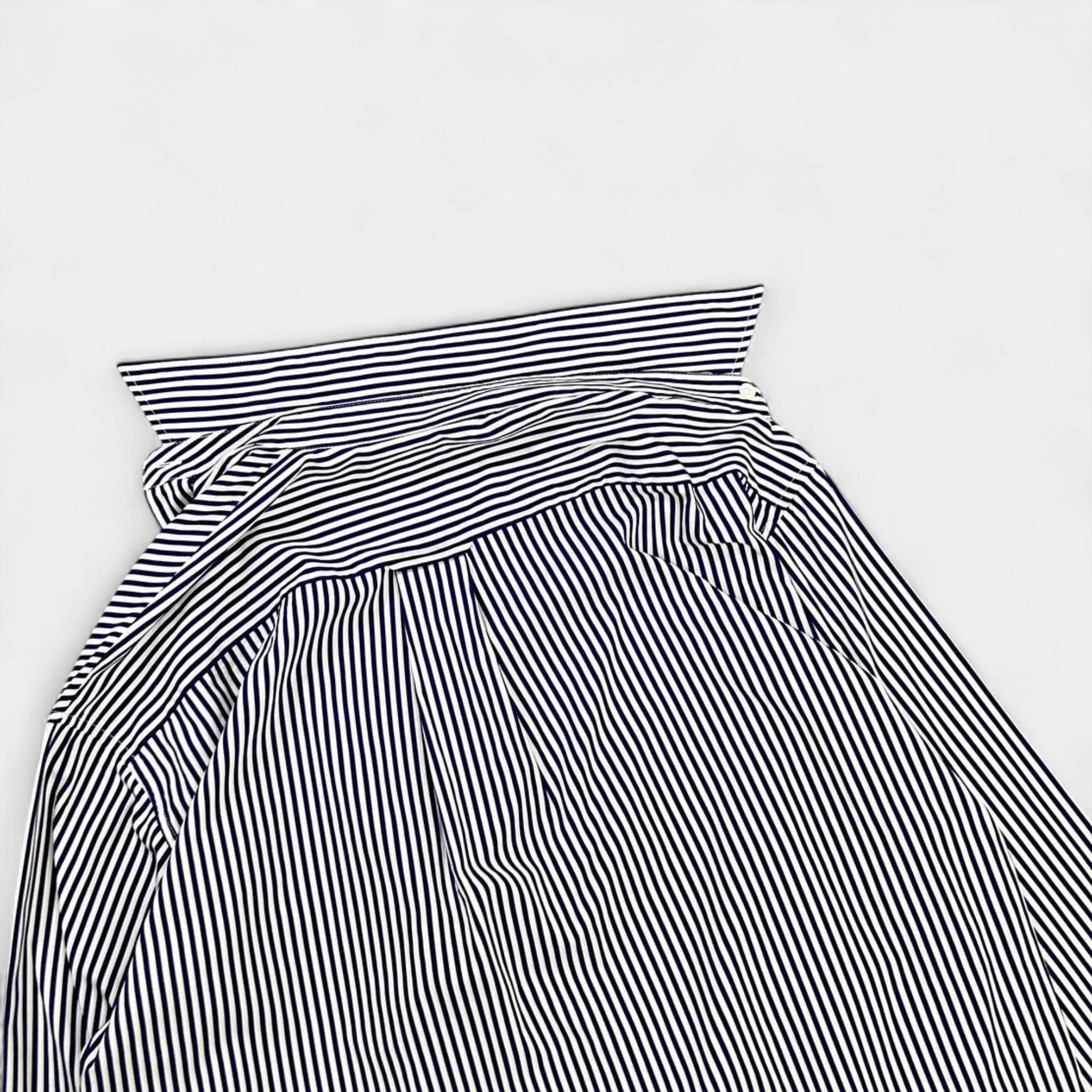 Balenciaga Asymmetric Striped Shirt