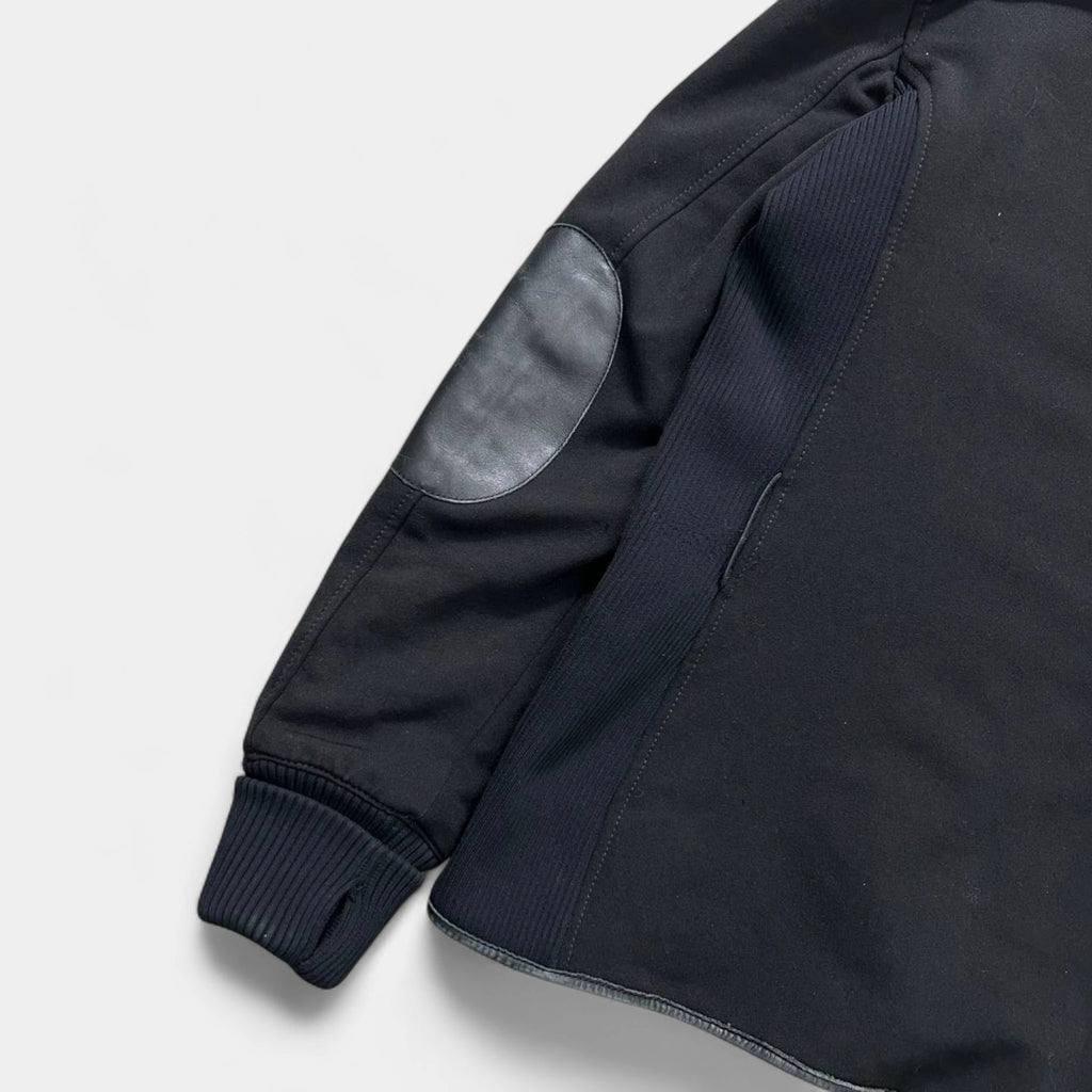 Prada Black Fur Hooded Jacket