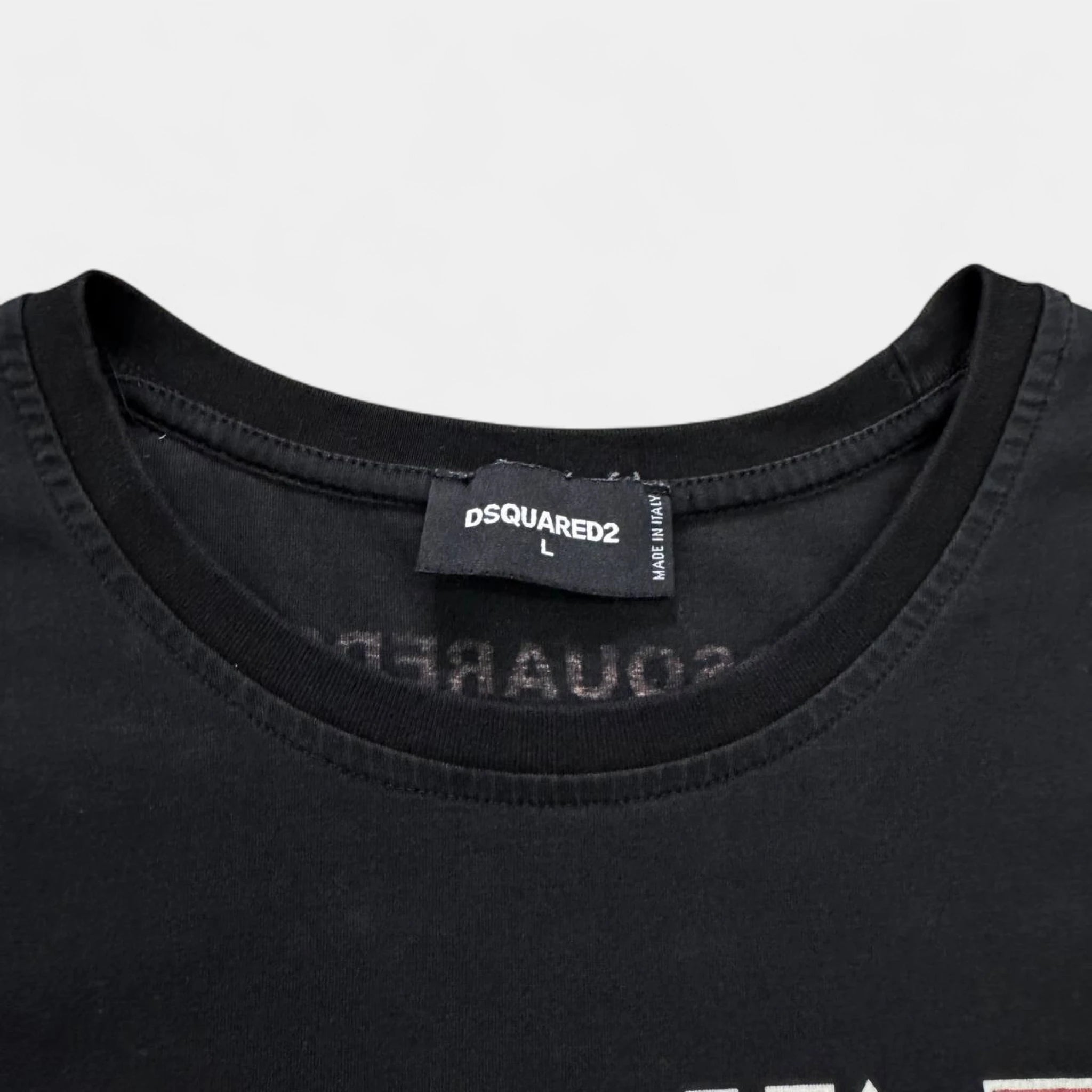 Dsquared2 Metal Rock Skeleton Graphic T-Shirt