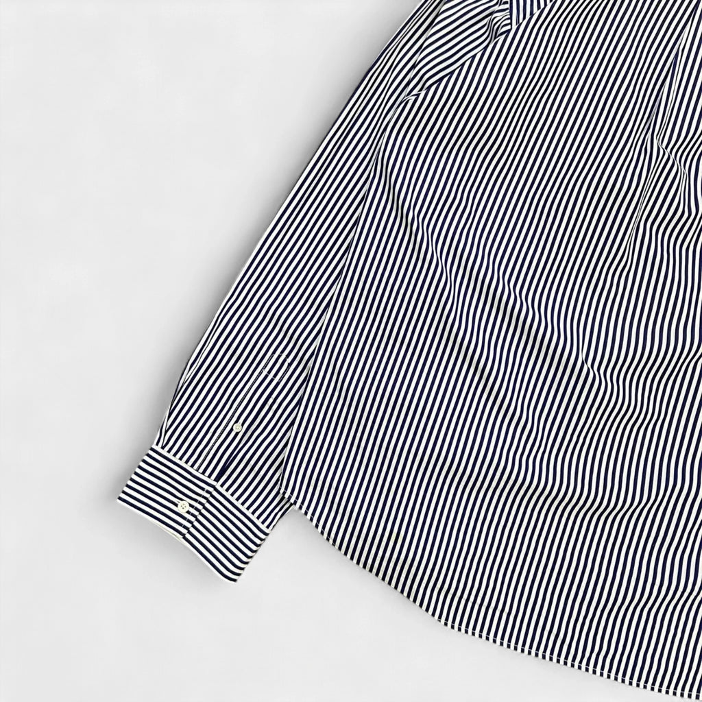 Balenciaga Asymmetric Striped Shirt