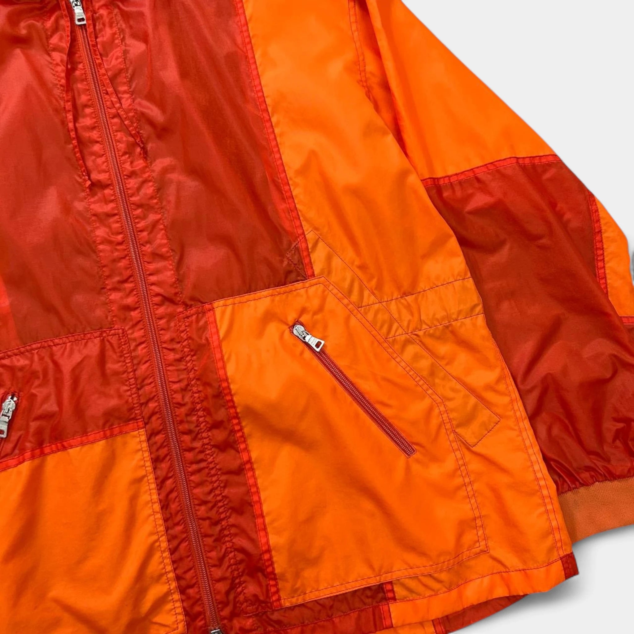 Prada Nylon Orange Light Jacket