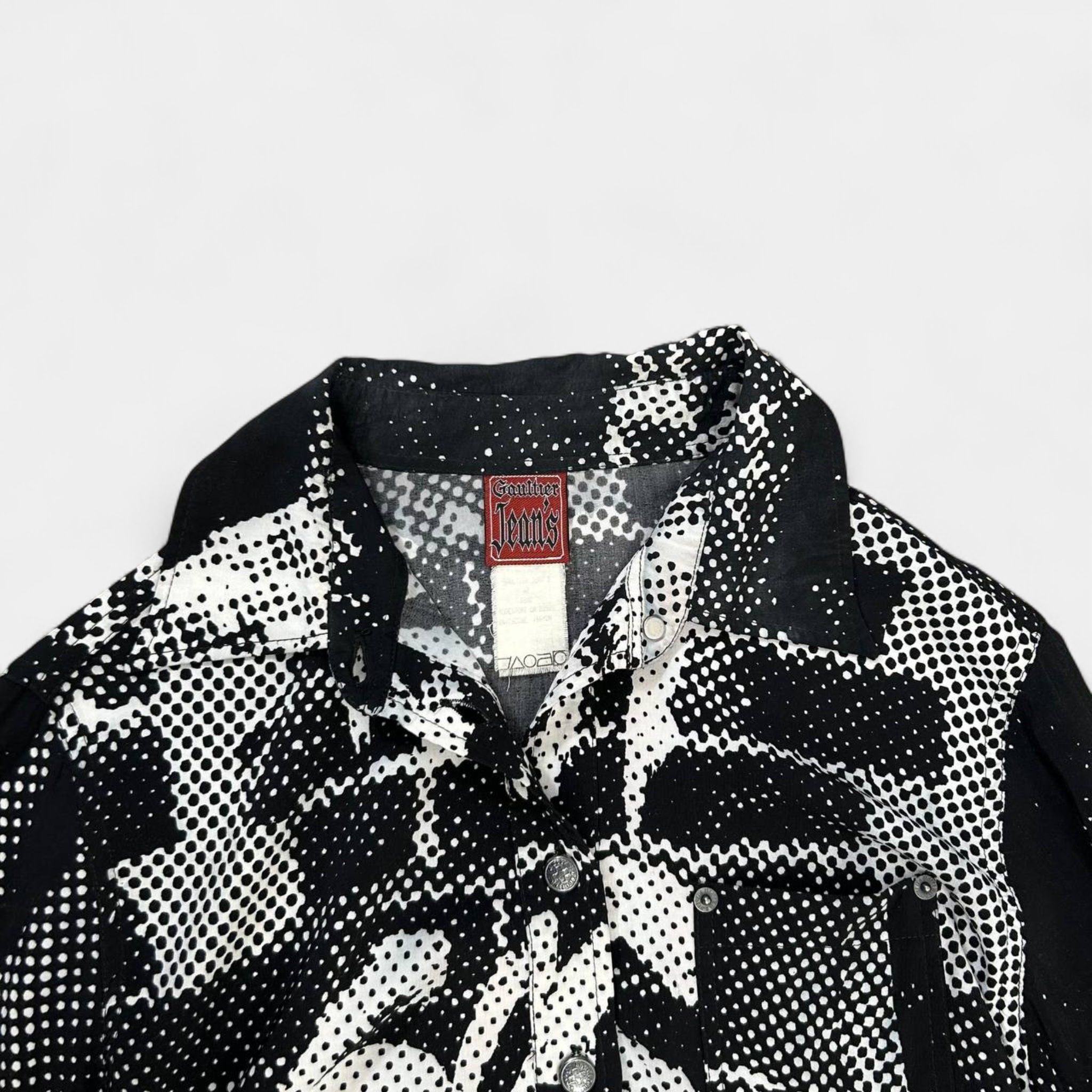Jean Paul Gaultier 1997 "F*ck Racism" Print Shirt