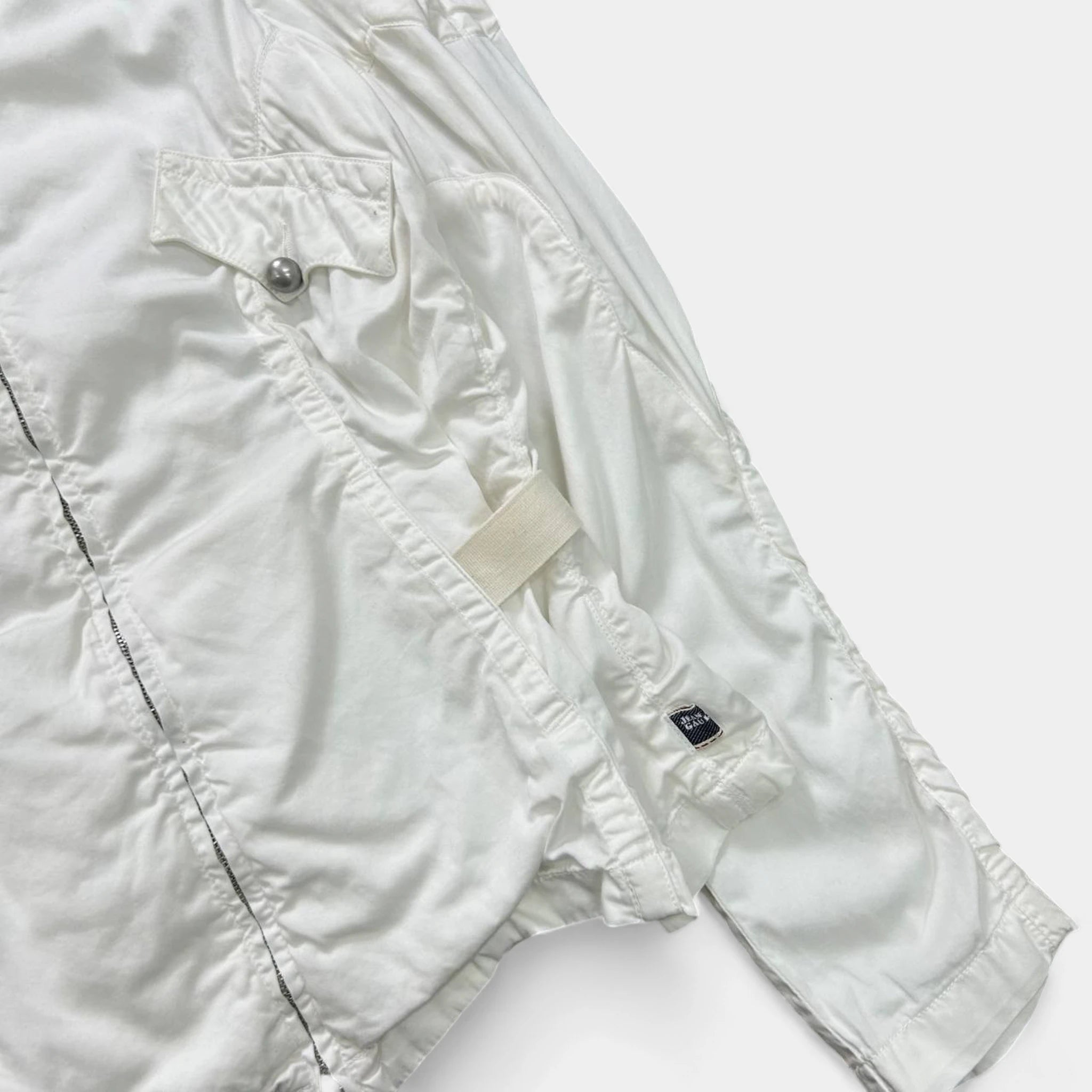 Jean Paul Gaultier Vintage White Technical Jacket