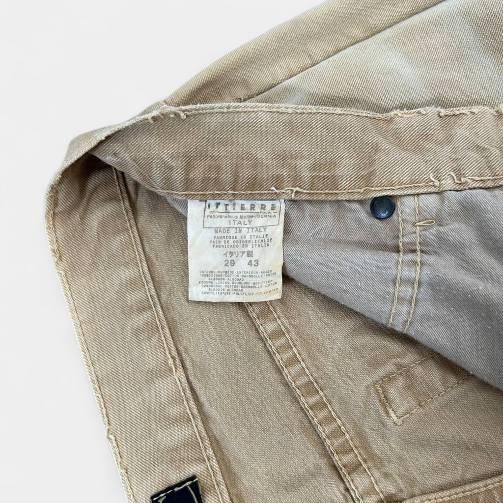 Just Cavalli Beige Distressed Jeans
