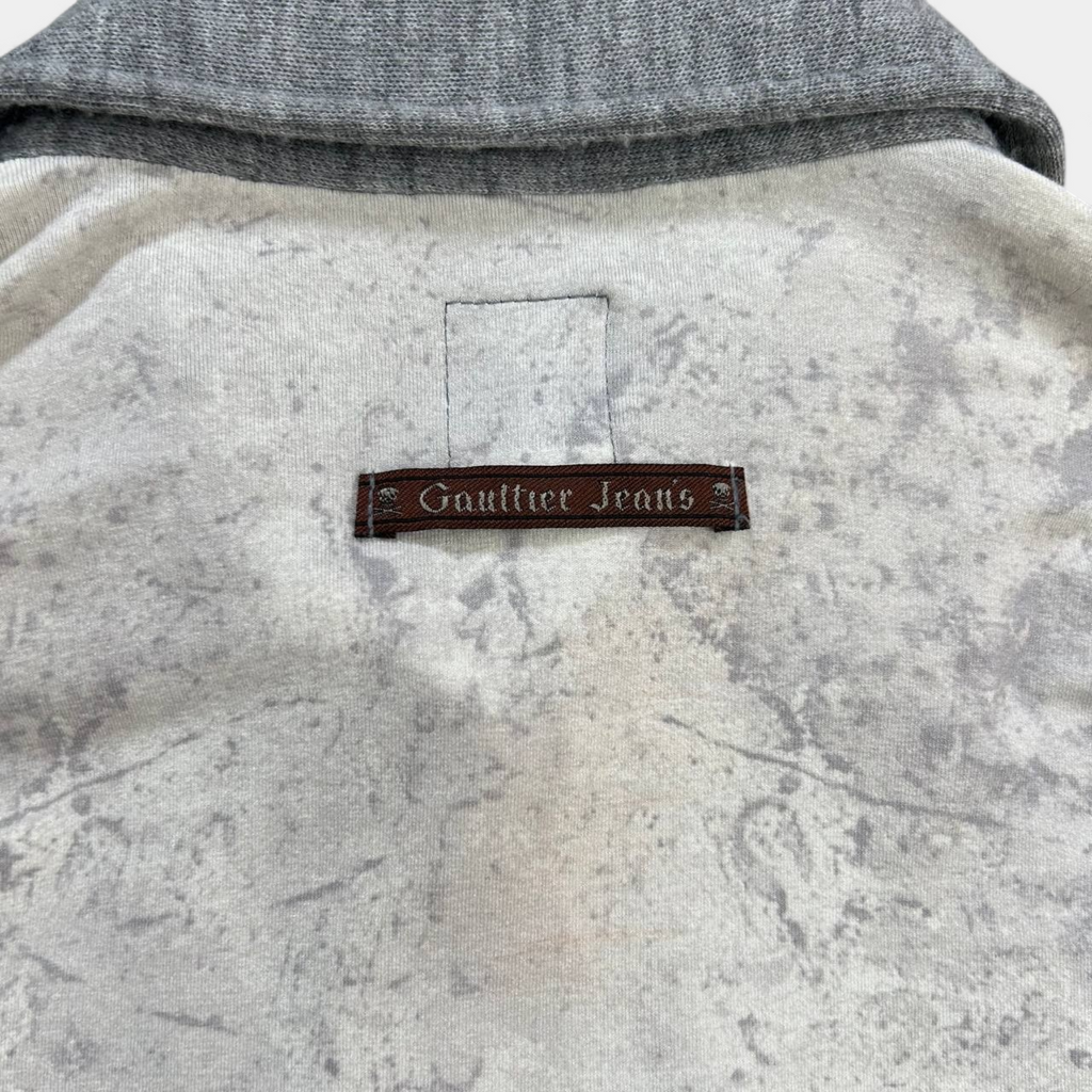 Jean Paul Gaultier Graphic Gray Shirt