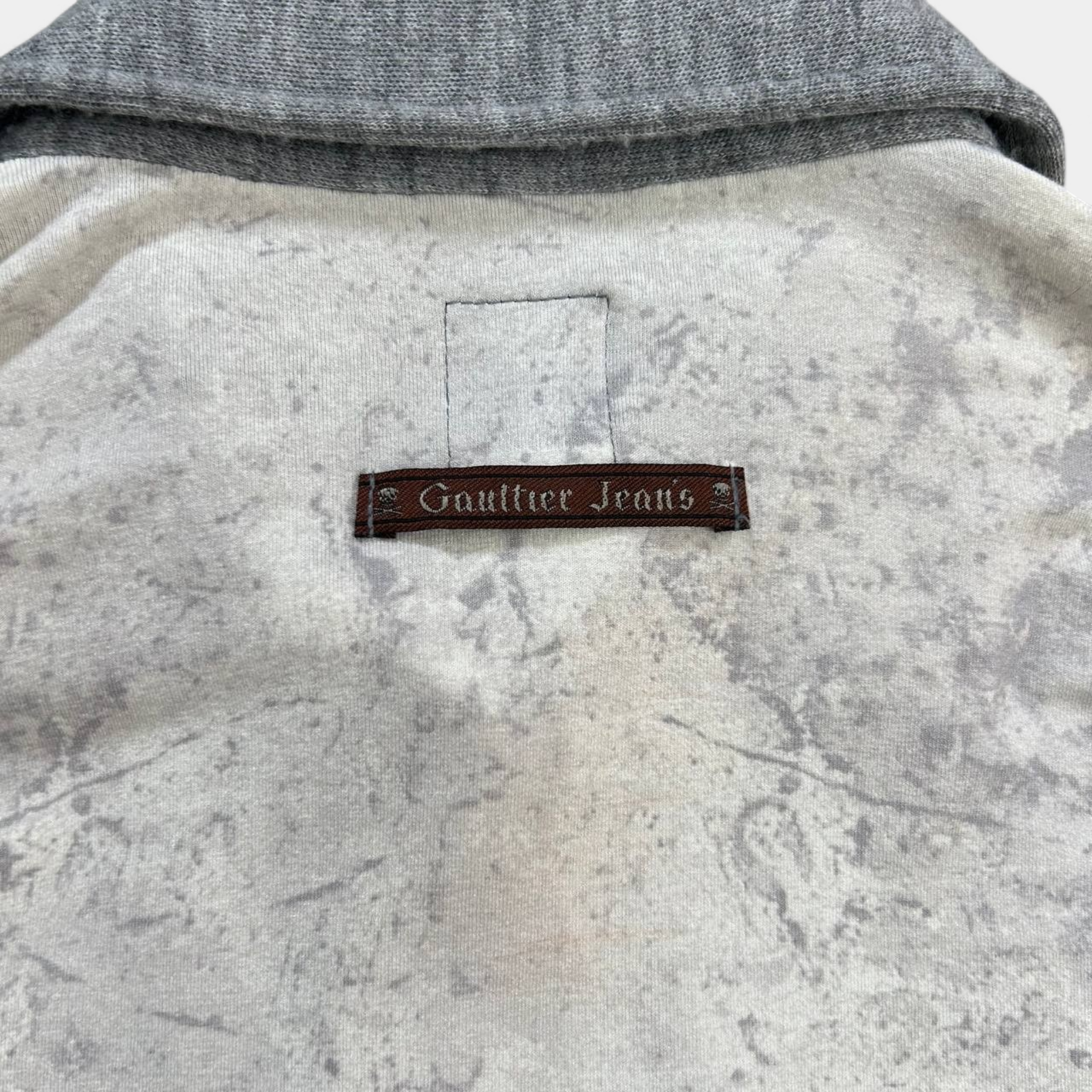 Jean Paul Gaultier Graphic Gray Shirt