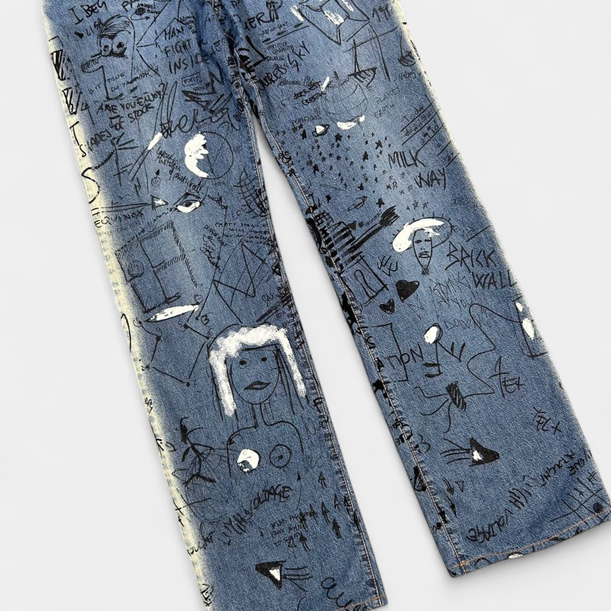 Dolce & Gabbana Scribble Jeans