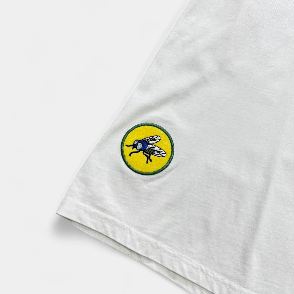 Dsquared2 Canadian Heritage Multi-Patch White Cotton T-Shirt