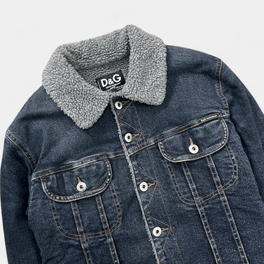 Dolce & Gabbana Denim Quilted Jacket