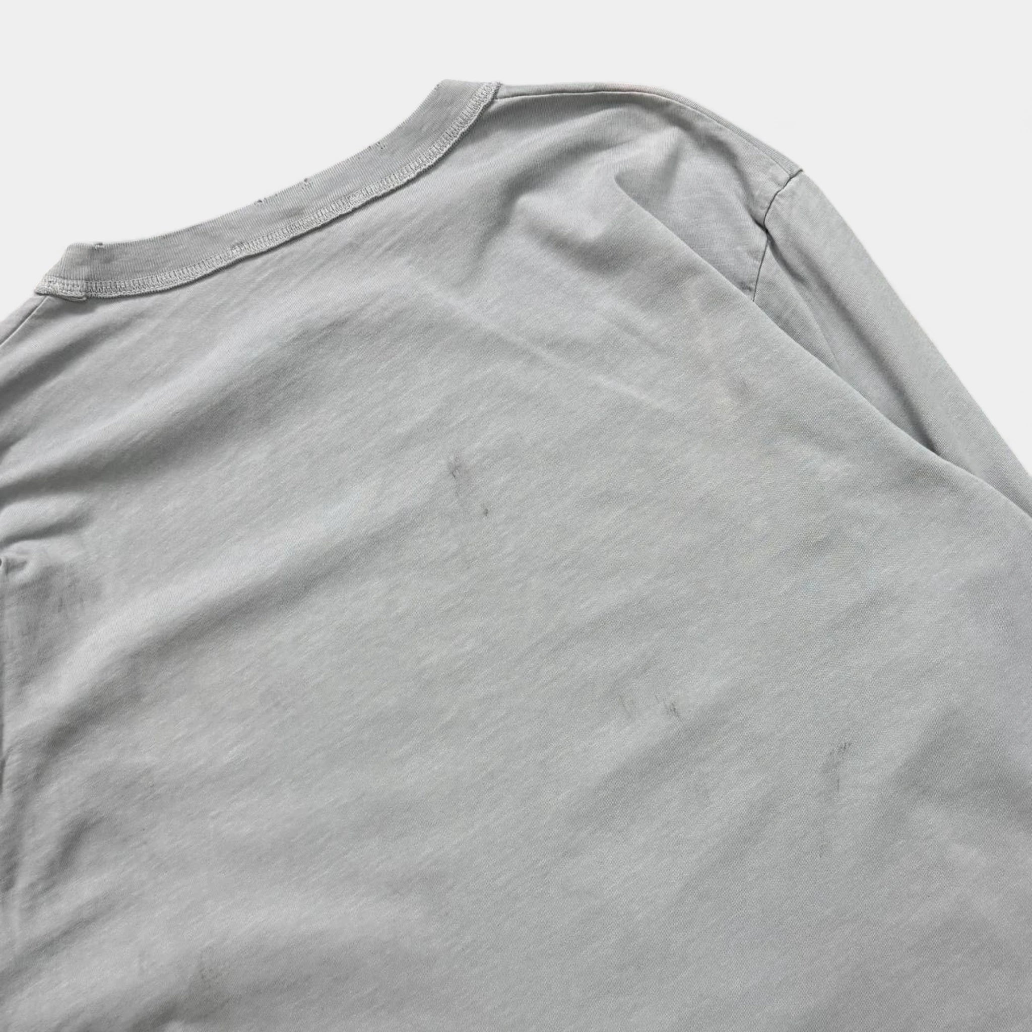Pierre Balmain Gothic Crest Distressed Long Sleeve