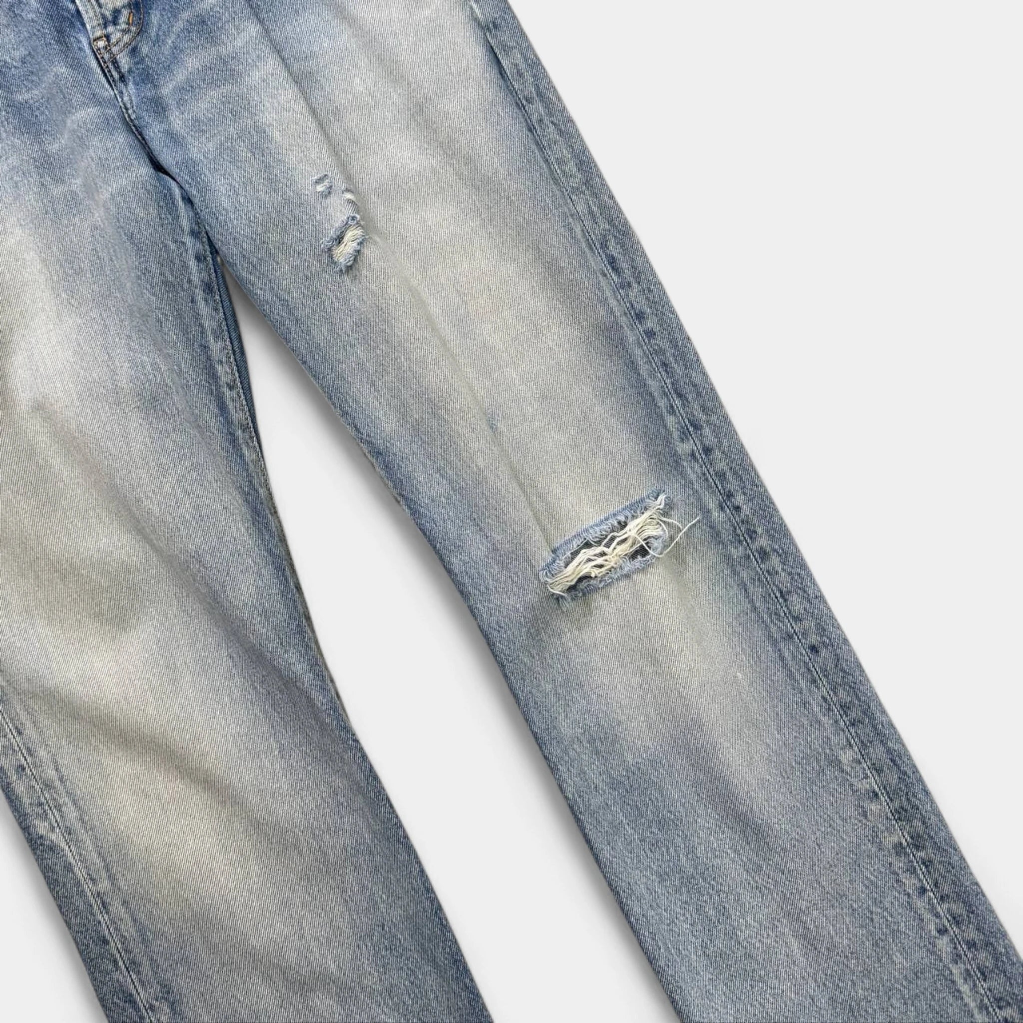 Saint Laurent 2022 Straight-Leg Denim Jeans