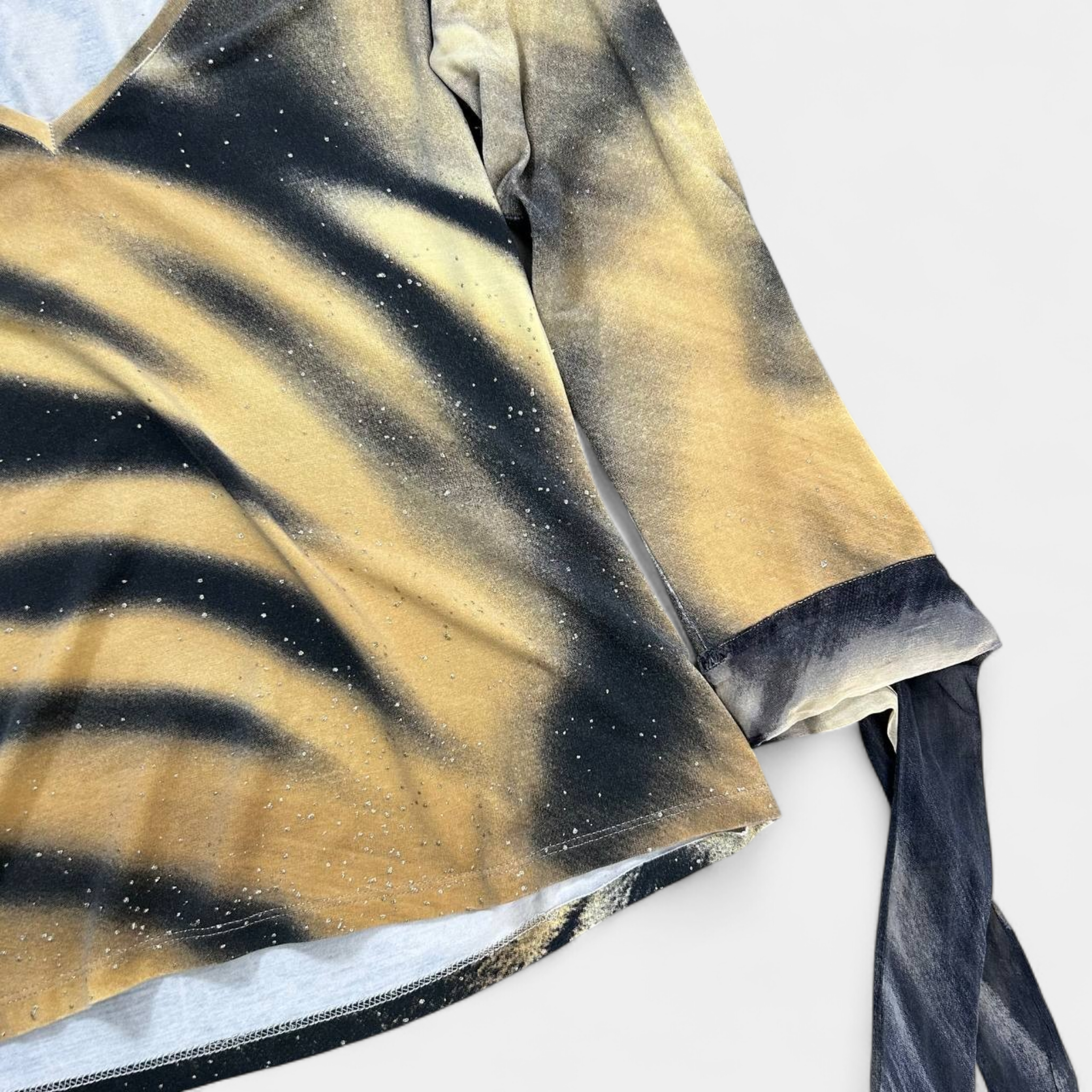 Roberto Cavalli 2000s  Tiger Print Longsleeve