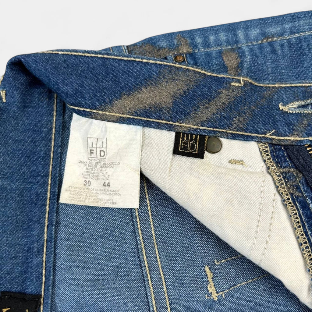 Just Cavalli Gold Denim Jeans