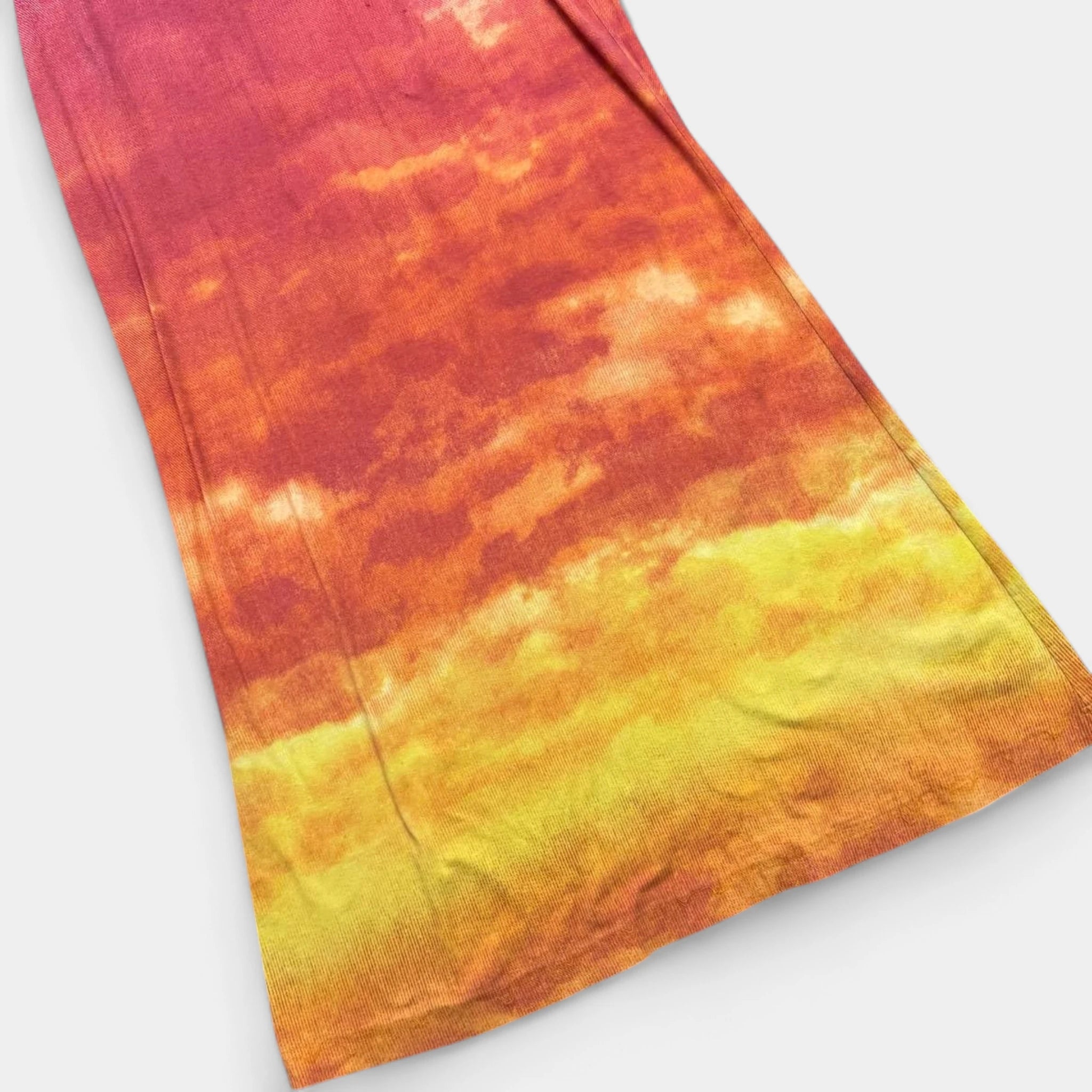 Cavalli Jeans 2000s Sunset Sleeveless Maxi Dress