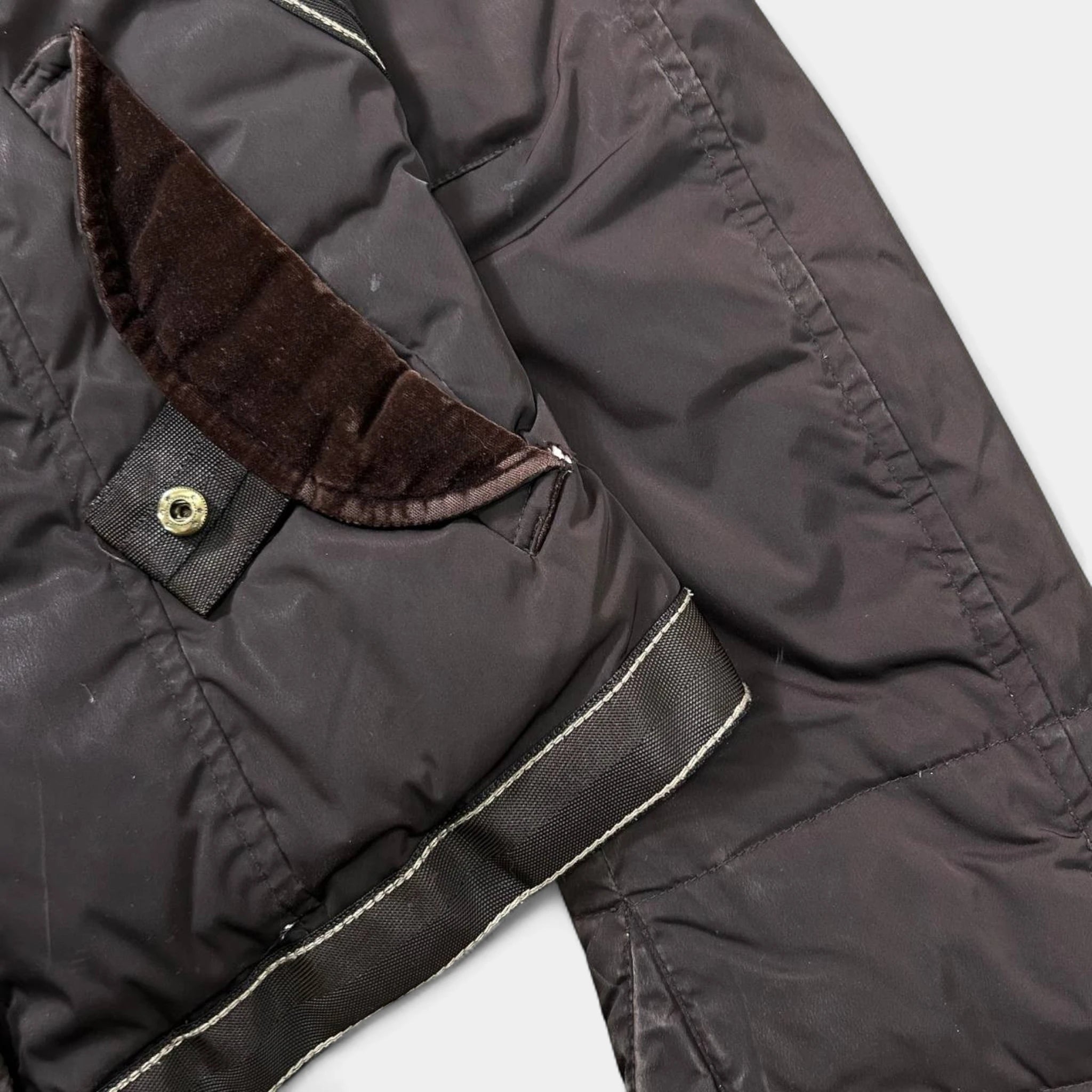 Marithé + François Girbaud Parachute Brown Jacket