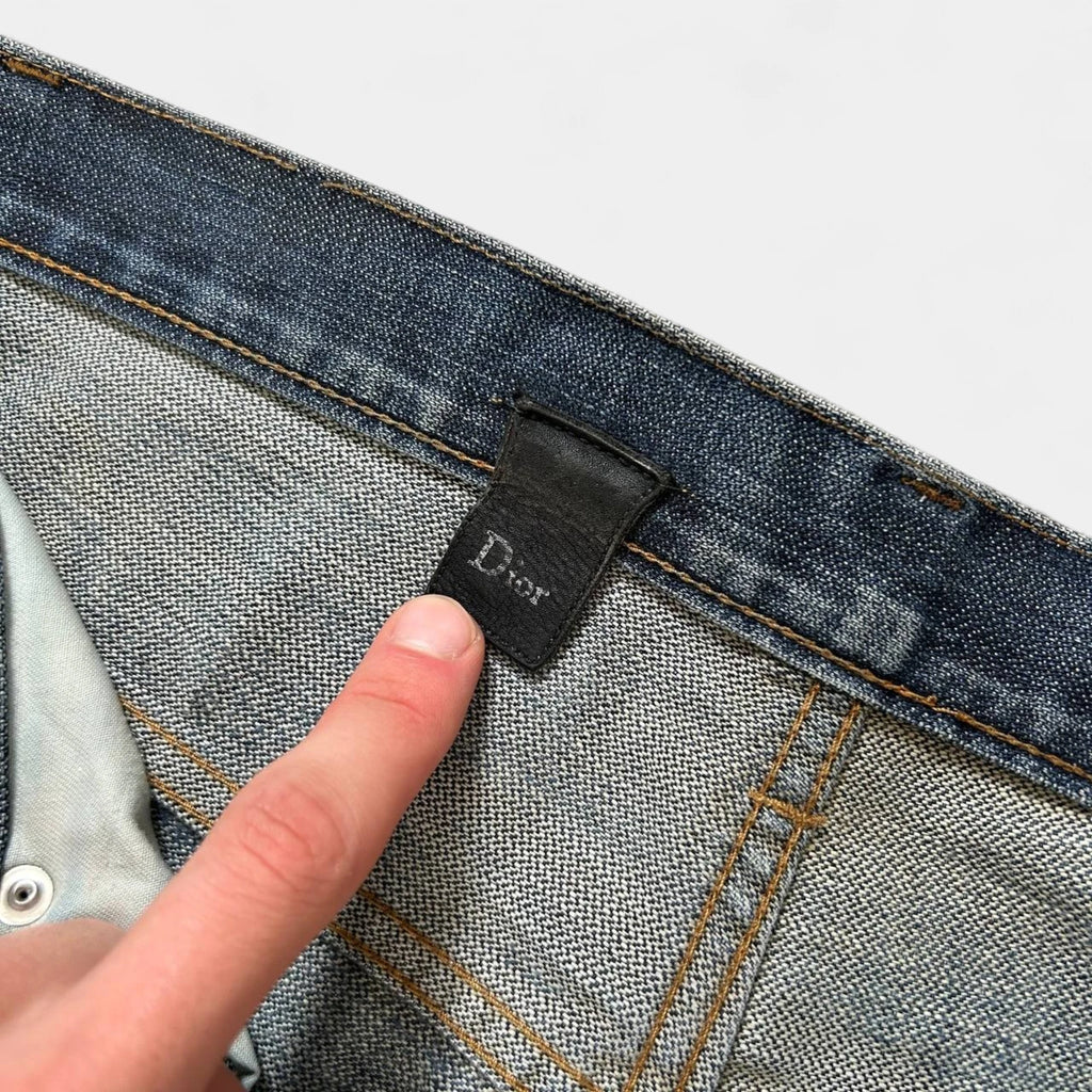 Dior Homme Skinny Indigo Blue Skinny Jeans