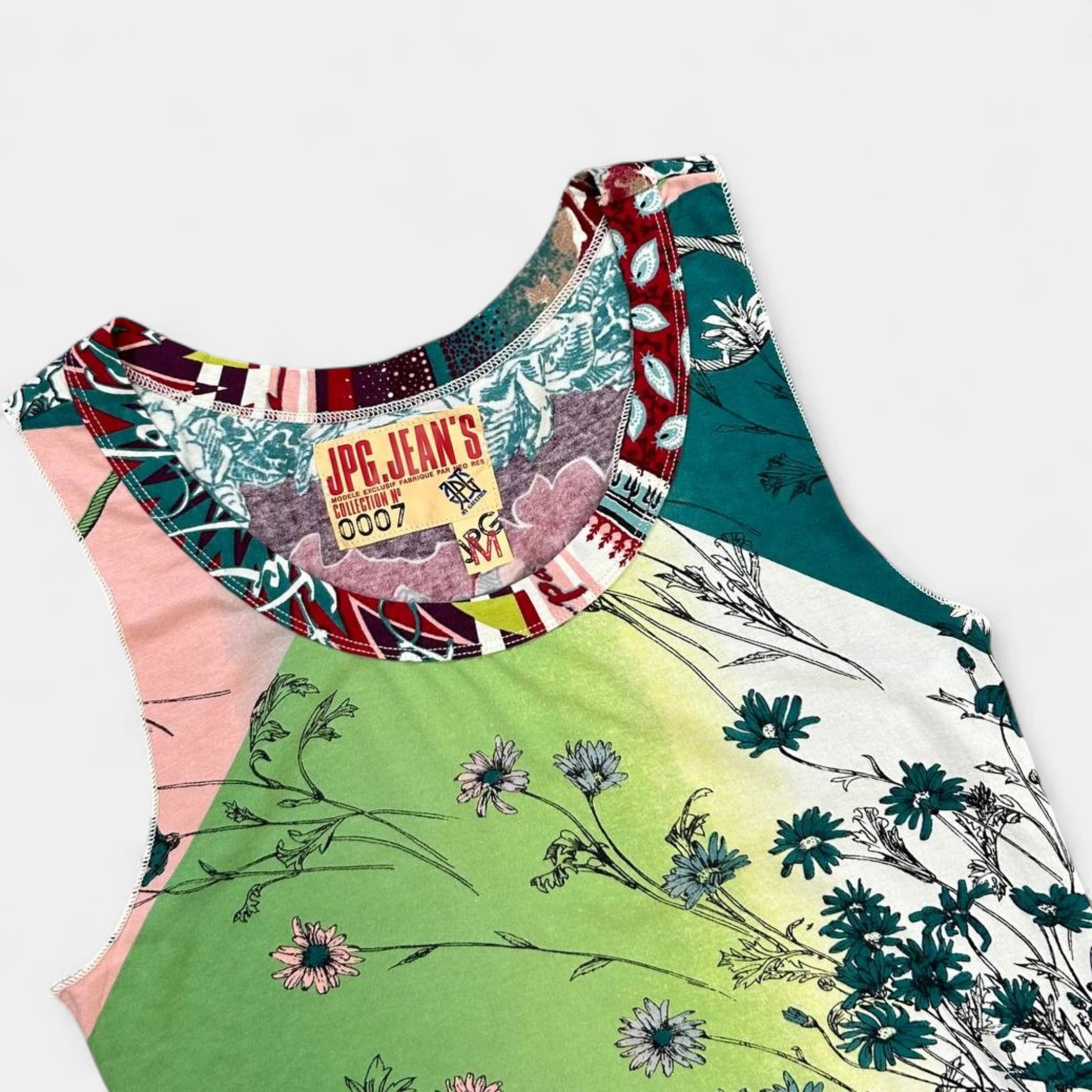 Jean Paul Gaultier Floral Floral Tank Top