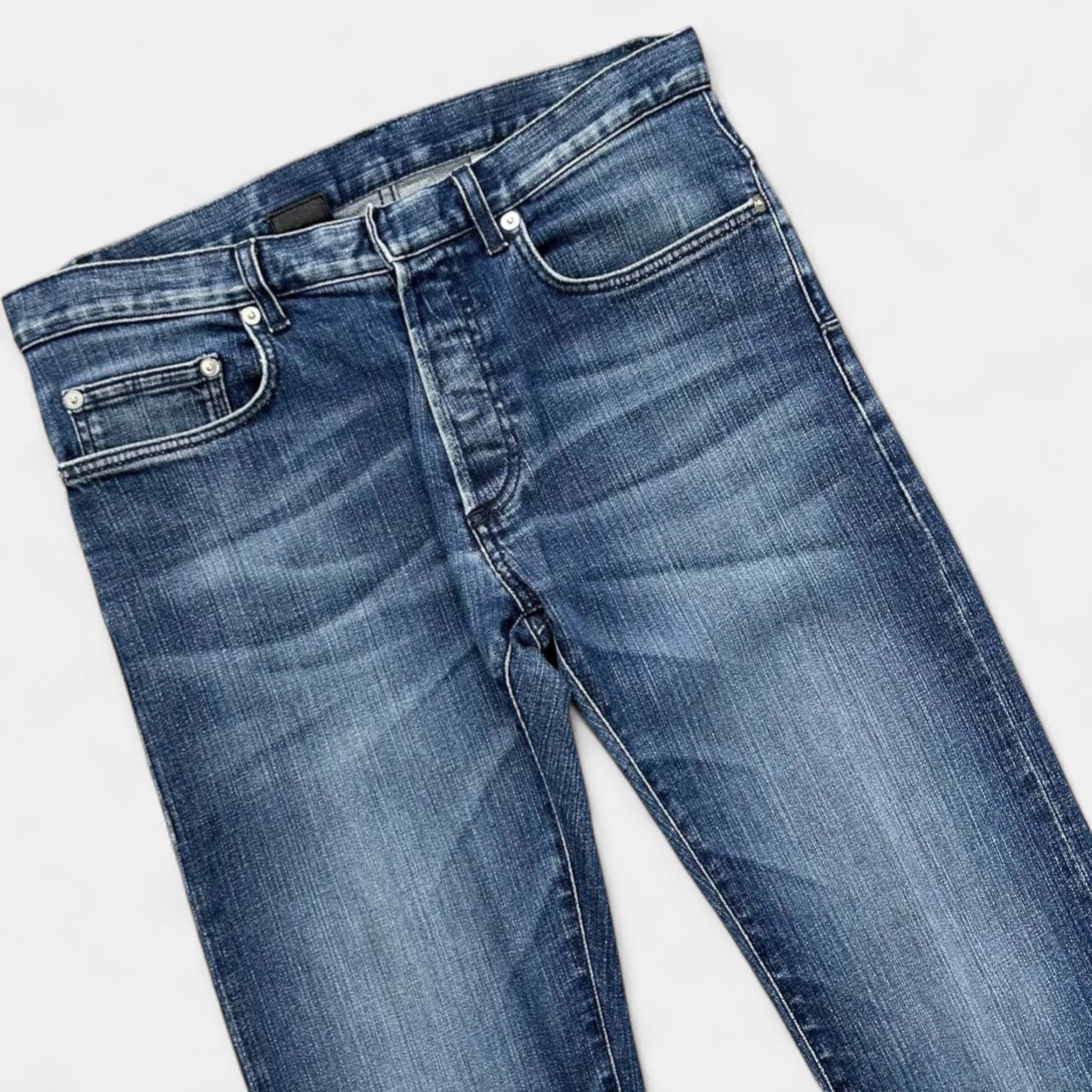 Dior 2000s Skinny Blue Denim Jeans