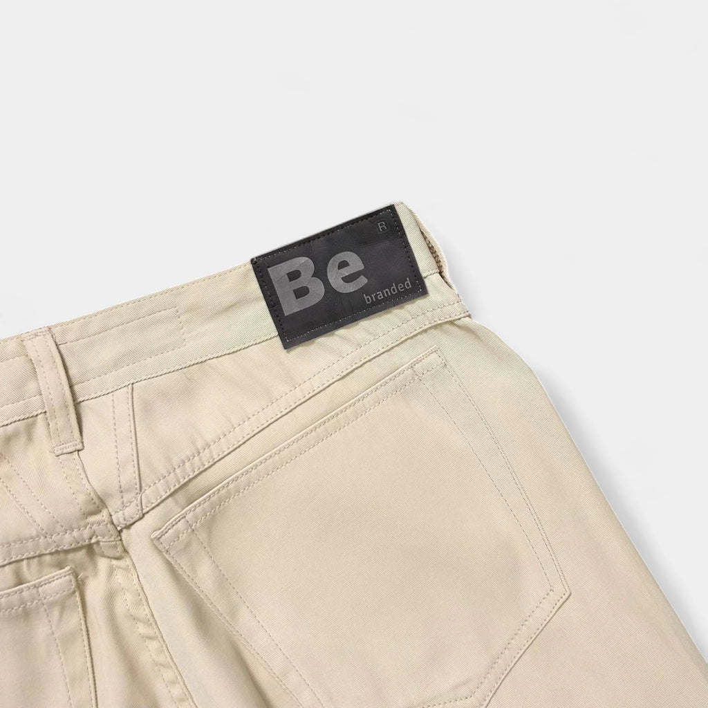 Marithé + François Girbaud Beige Wide Pants
