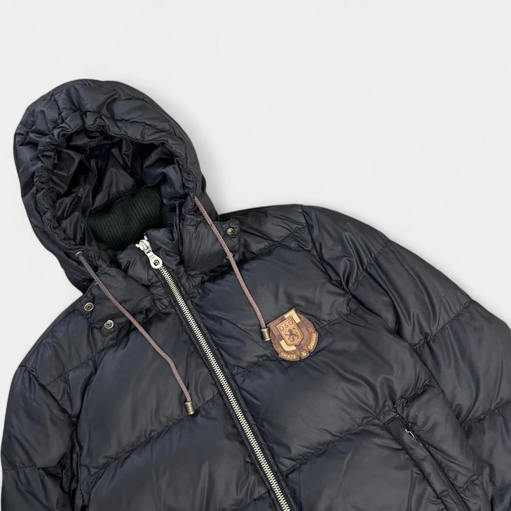 Dolce & Gabbana Navy Puffer Jacket