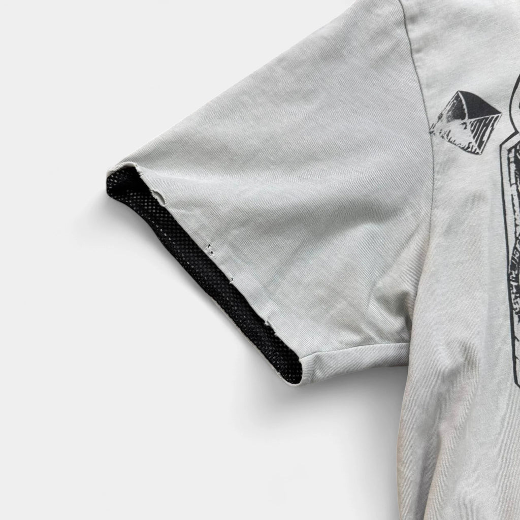 Pierre Balmain Distressed Moon Graphic T-Shirt