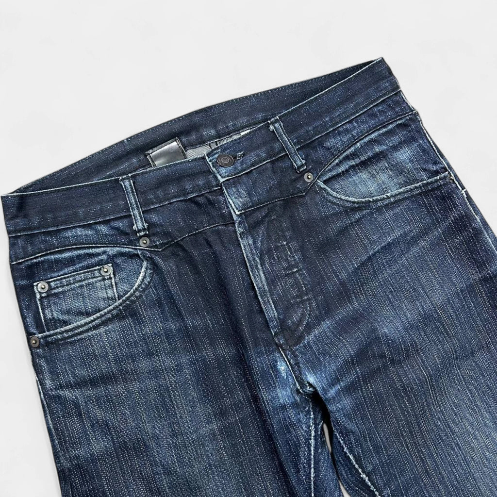 Dior Homme KVA Dark Blue Straight Leg Jeans